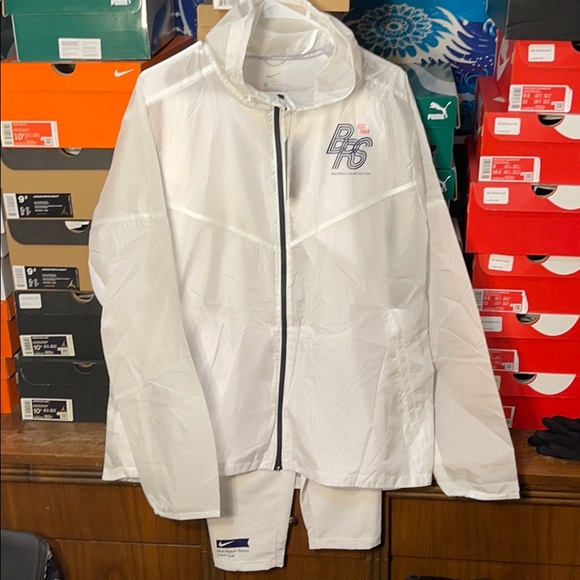 Nike Jackets \u0026 Coats | Nike Blue Ribbon Sports Jacket and Matching Pants | Color: Blue/White | Size: L | Mambashoes's Closet
